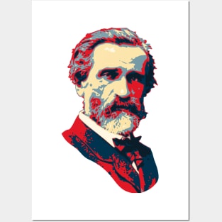 Giuseppe Verdi Pop Art Posters and Art